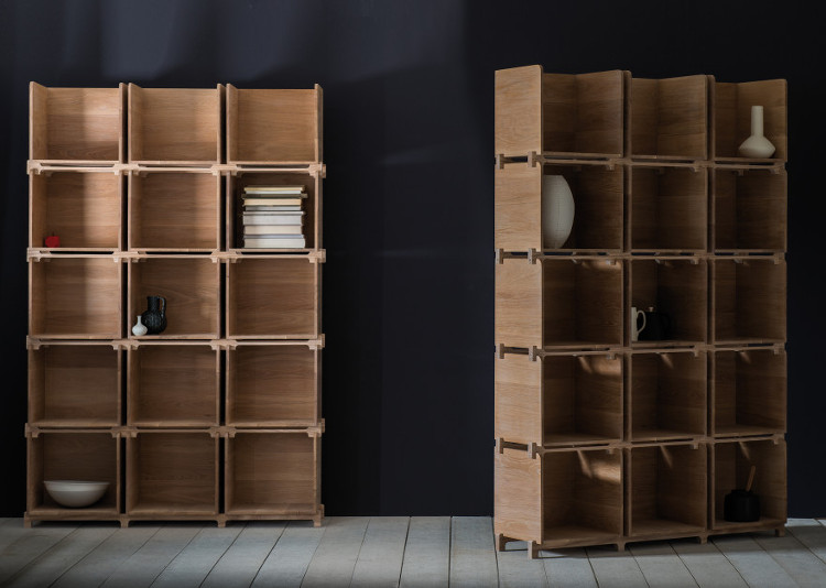 Post office shelving by Pinch