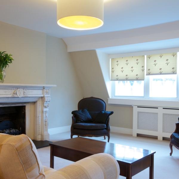 Refurbished living room