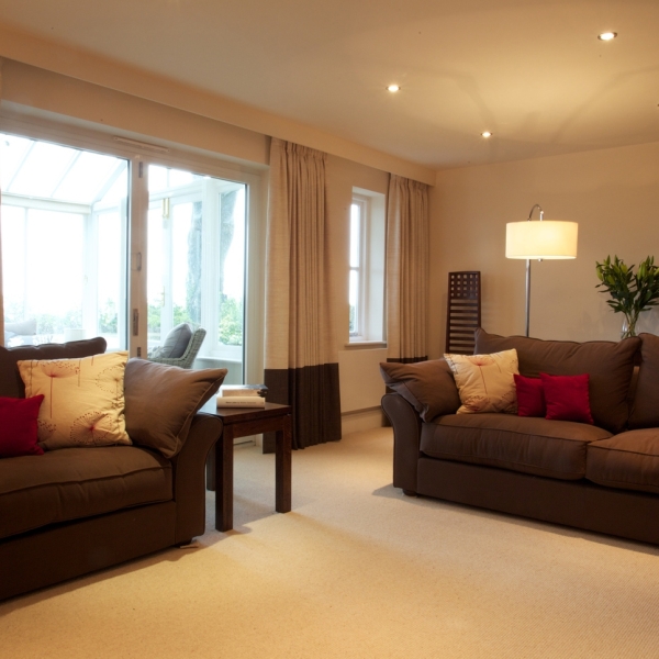 Living room awaiting rug