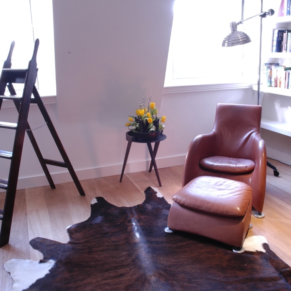 Home office and library design