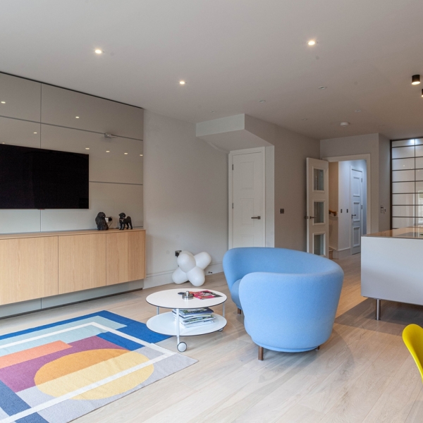 Design and refurbishment of contemporary townhouse