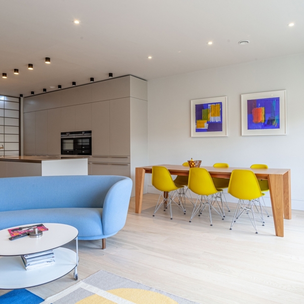 Design and refurbishment of contemporary townhouse