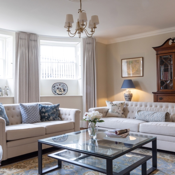 Two-bedroom flat in Lansdown Crescent, Bath