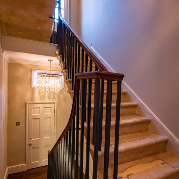 Stairs from first floor