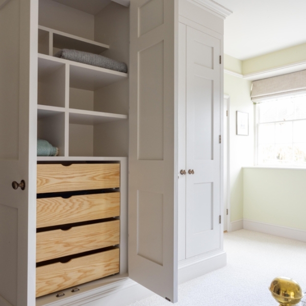 Master bedroom wardrobe detail