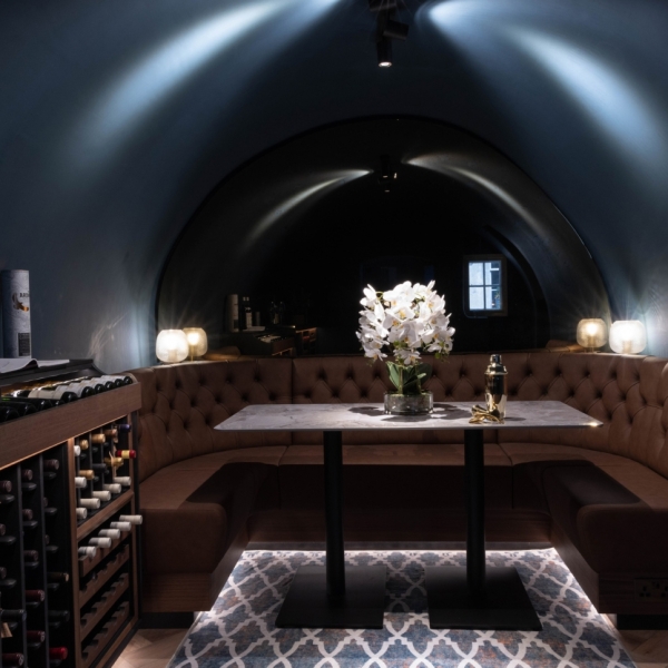 Vault 1 banquette seating