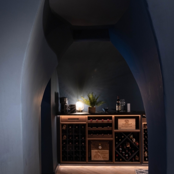 View to vault 1 wine storage