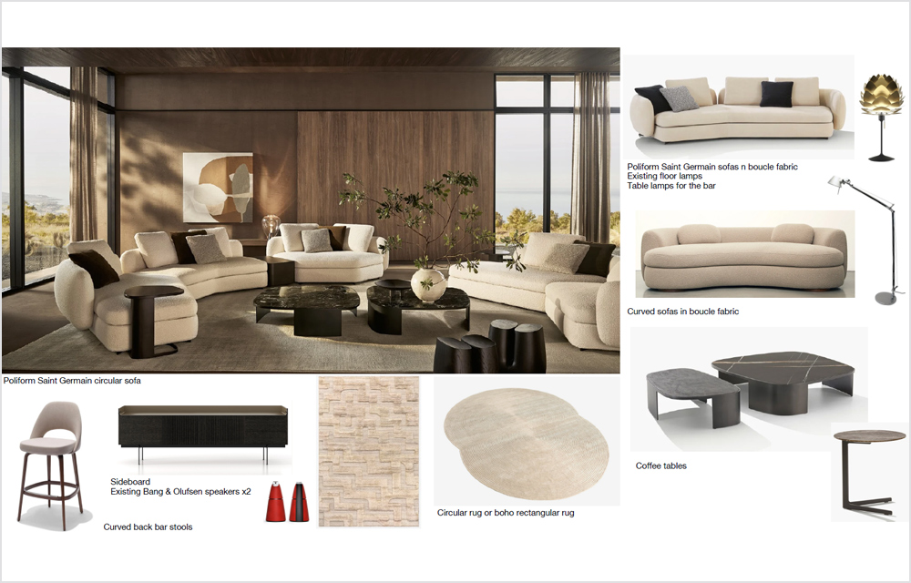 Concept designs and spatial planning