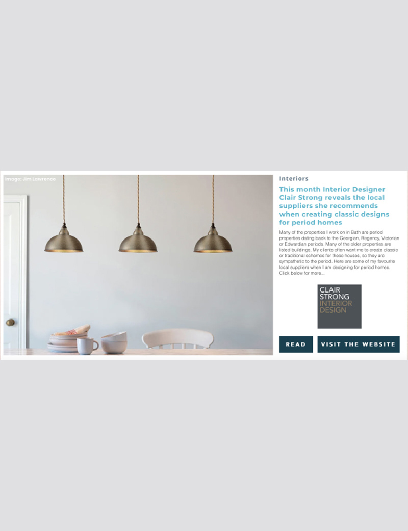 Clair talks about local suppliers — InBath August 2024