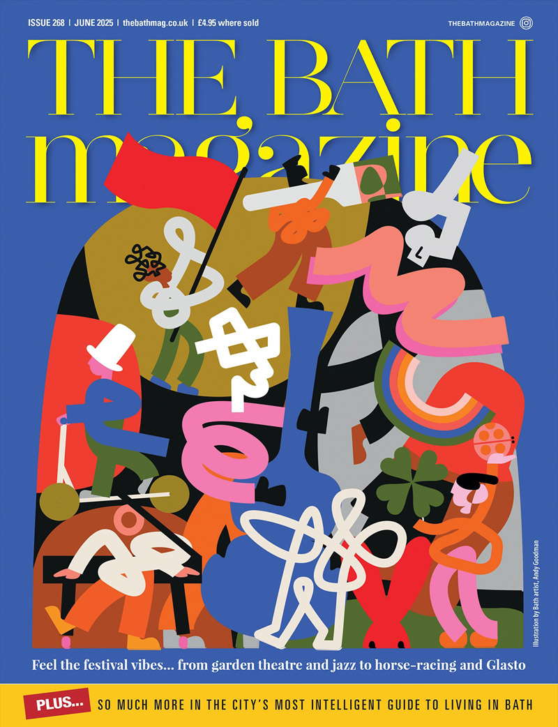 Clair discusses colour drenching — The Bath Magazine June 2025