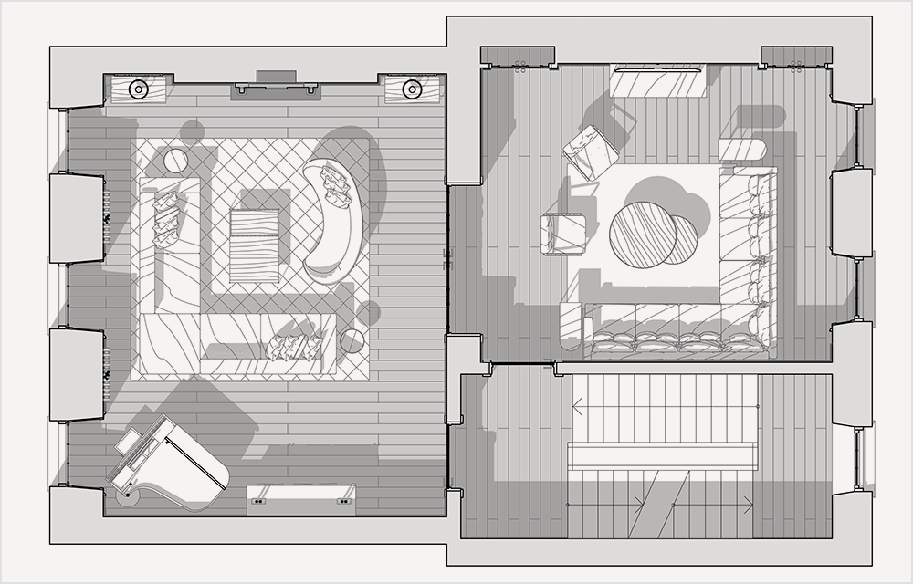 Layout and spatial reconfiguration