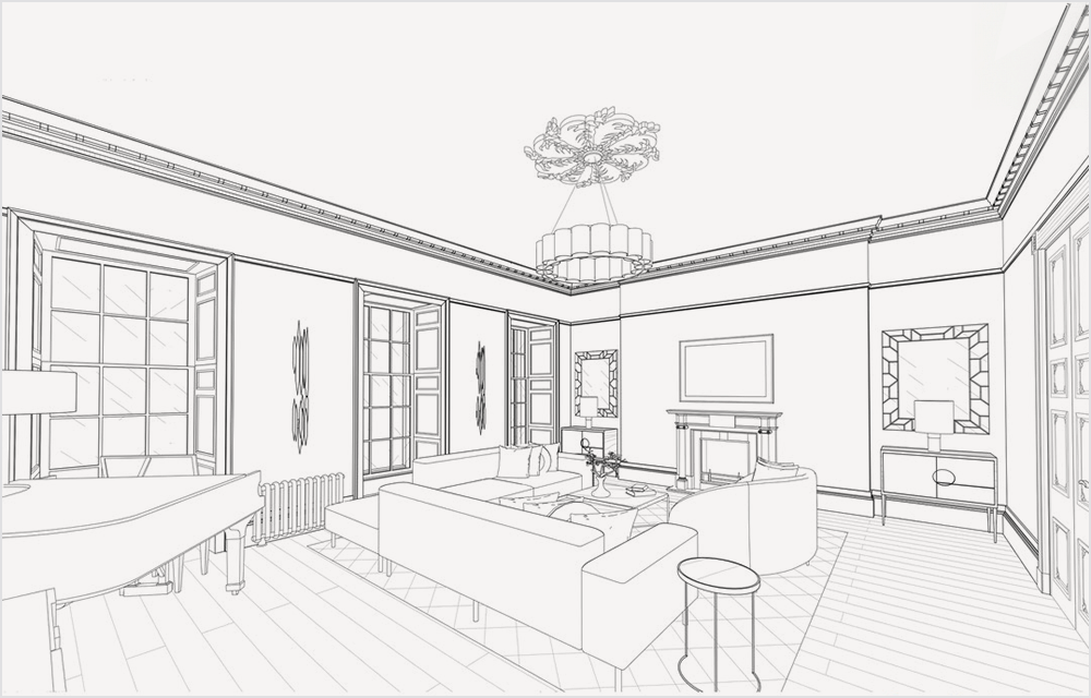 Detailed technical drawings